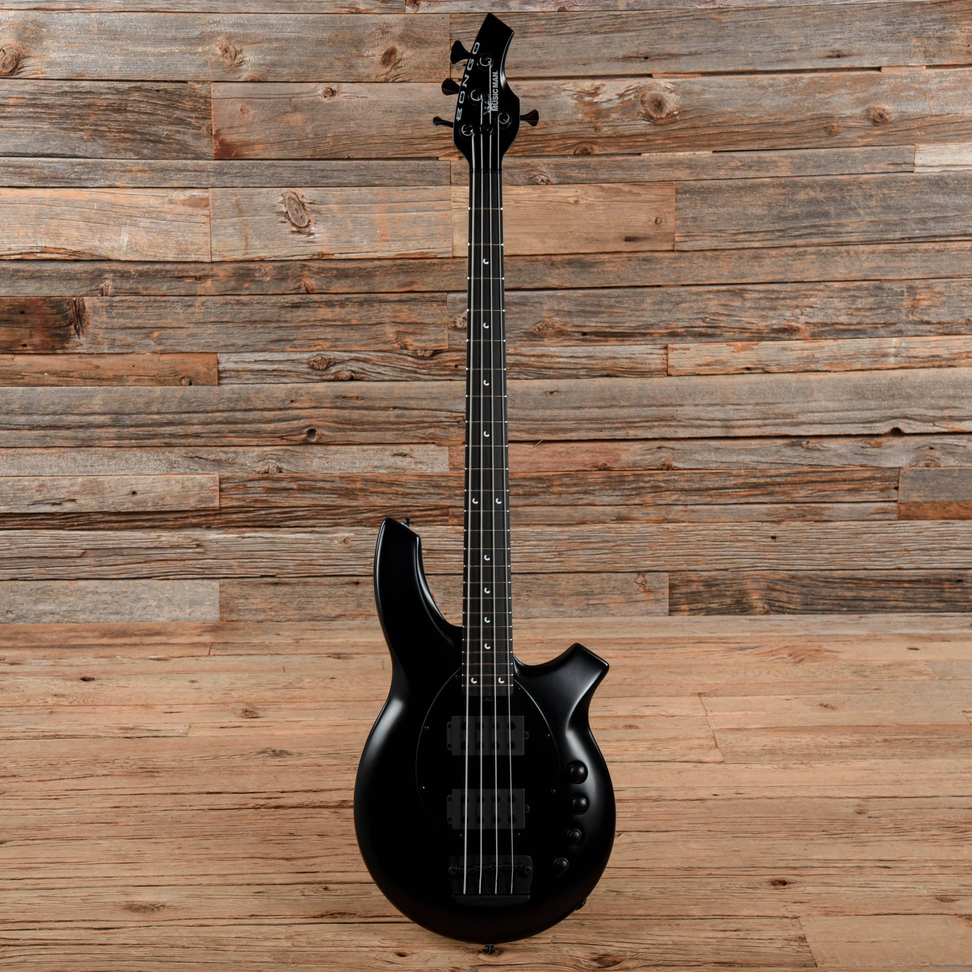 Music Man Bongo 4 HH Stealth Black 2021 Bass Guitars / 4-String