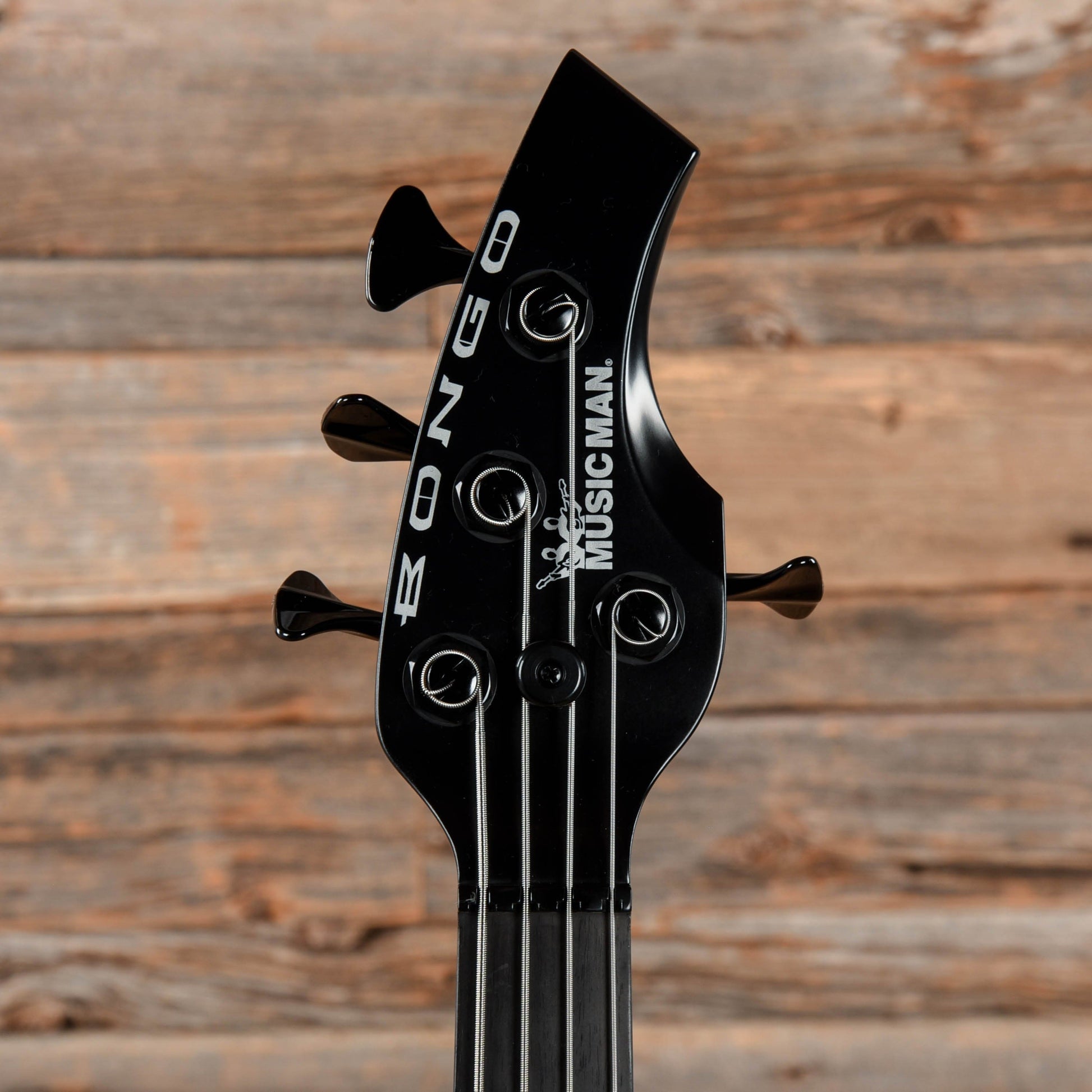 Music Man Bongo 4 HH Stealth Black 2021 Bass Guitars / 4-String