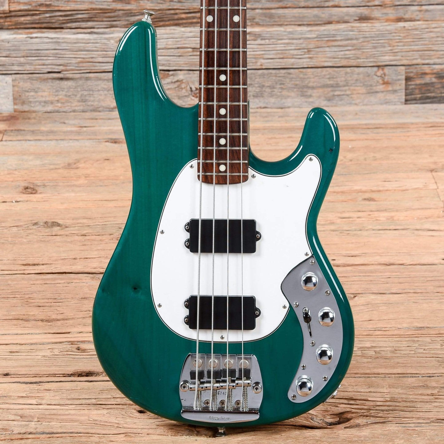 Music Man Sabre Bass Trans Green 1987 Bass Guitars / 4-String