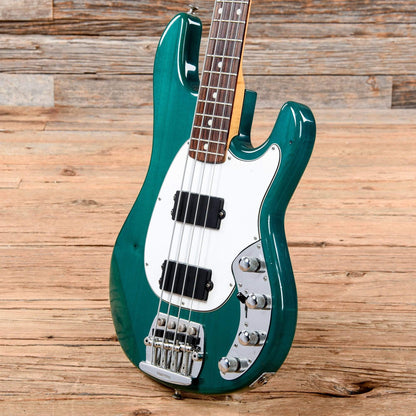 Music Man Sabre Bass Trans Green 1987 Bass Guitars / 4-String