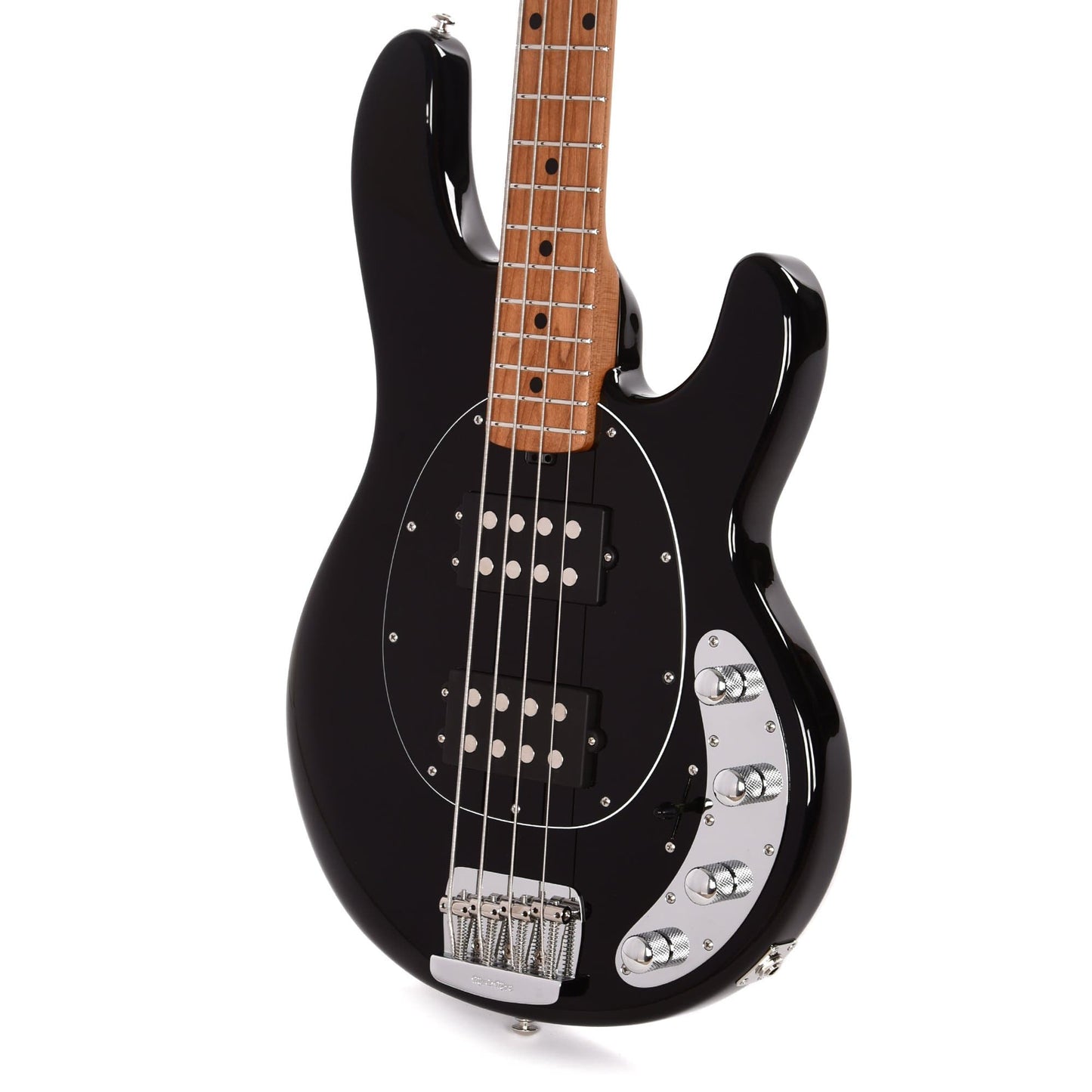 Music Man StingRay Special HH Black w/Black Pickguard Bass Guitars / 4-String