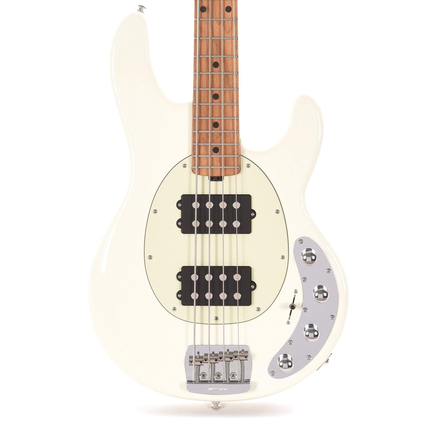 Music Man StingRay Special HH Ivory White w/Mint Pickguard Bass Guitars / 4-String