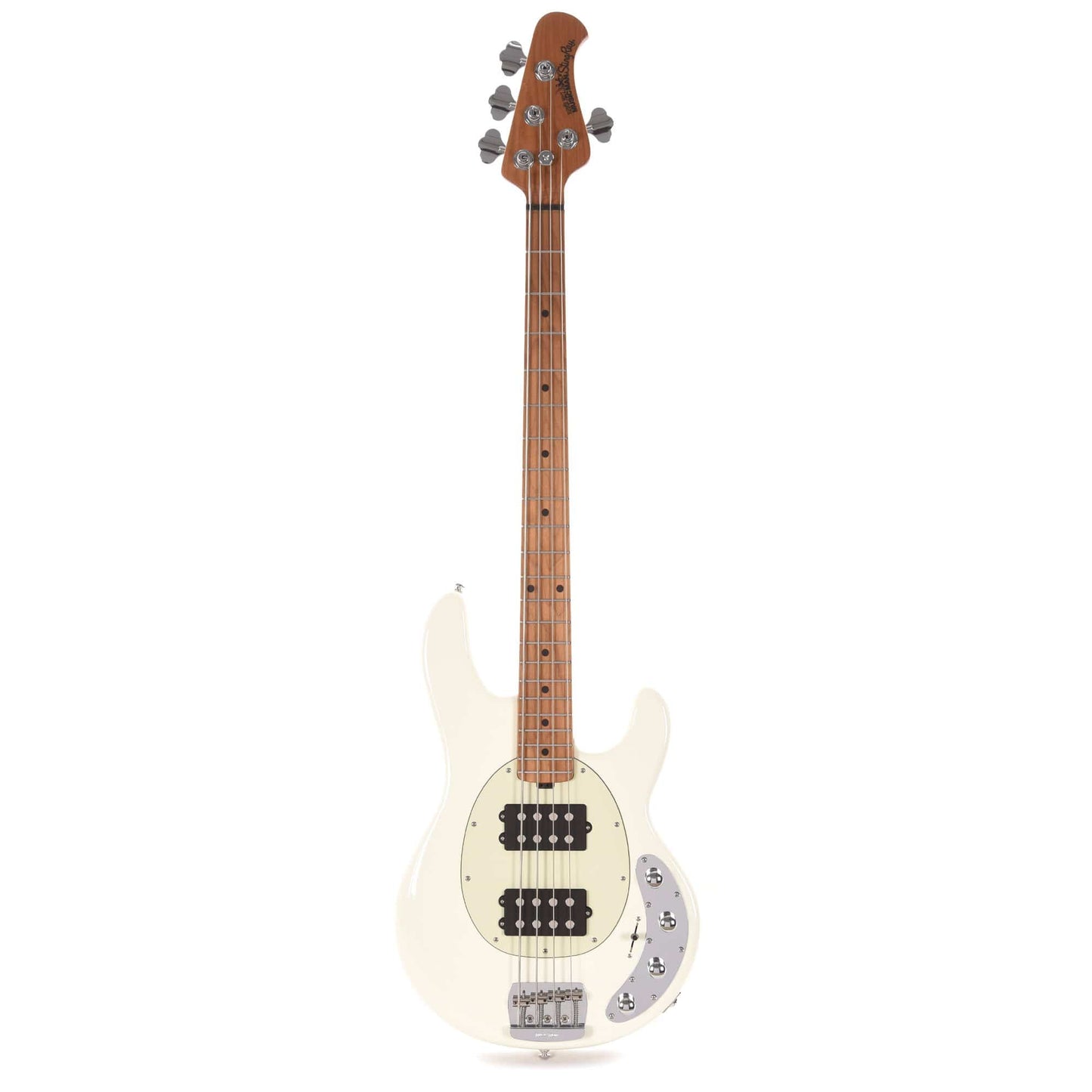 Music Man StingRay Special HH Ivory White w/Mint Pickguard Bass Guitars / 4-String