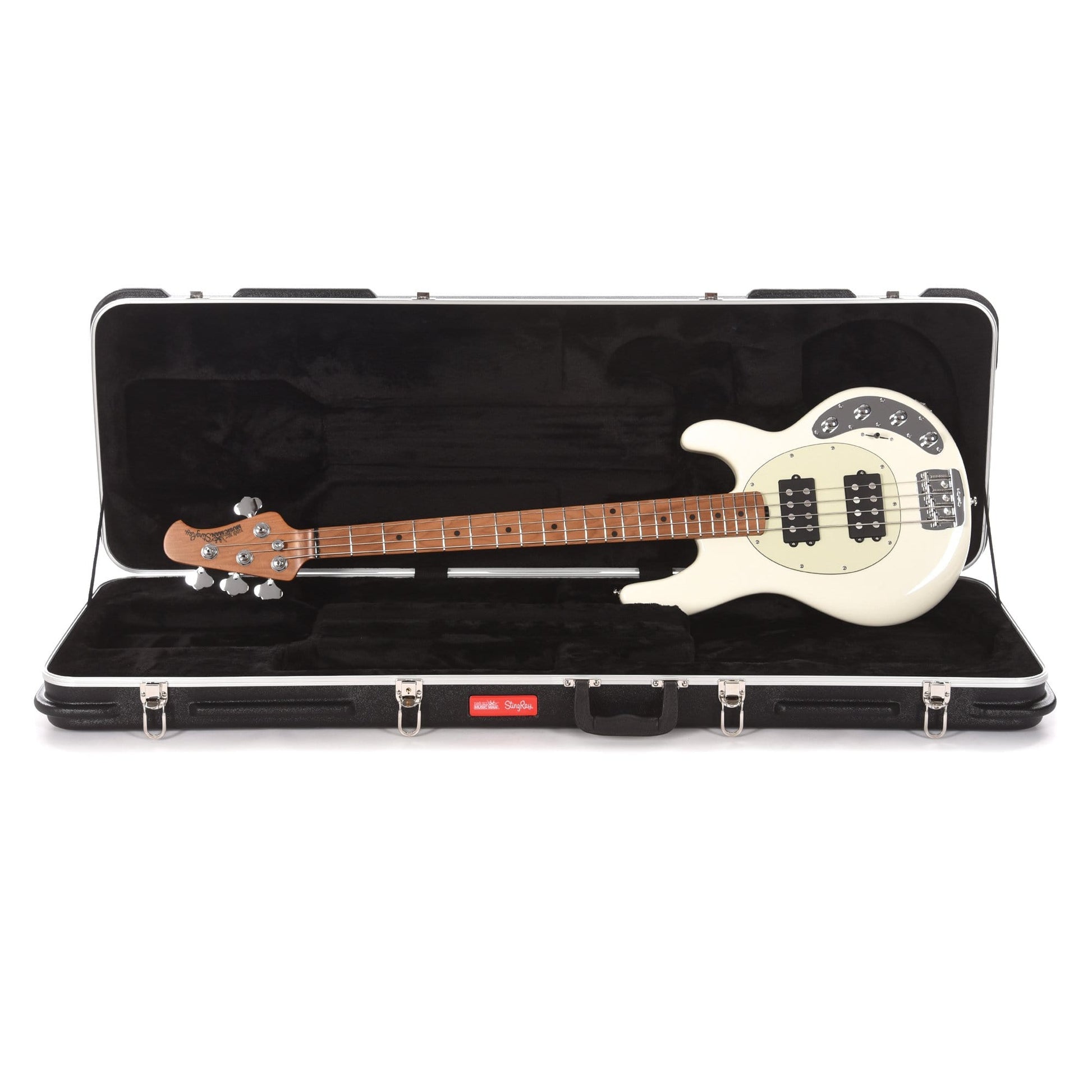 Music Man StingRay Special HH Ivory White w/Mint Pickguard Bass Guitars / 4-String