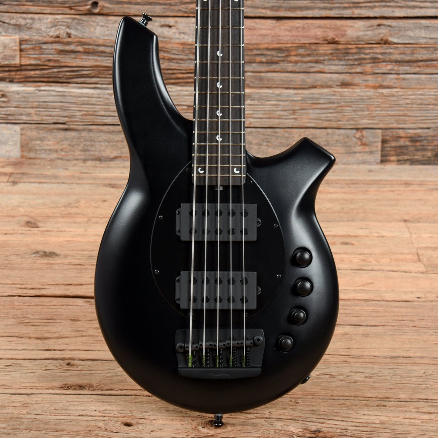 Music Man Bongo 5 HH Stealth Black 2021 Bass Guitars / 5-String or More