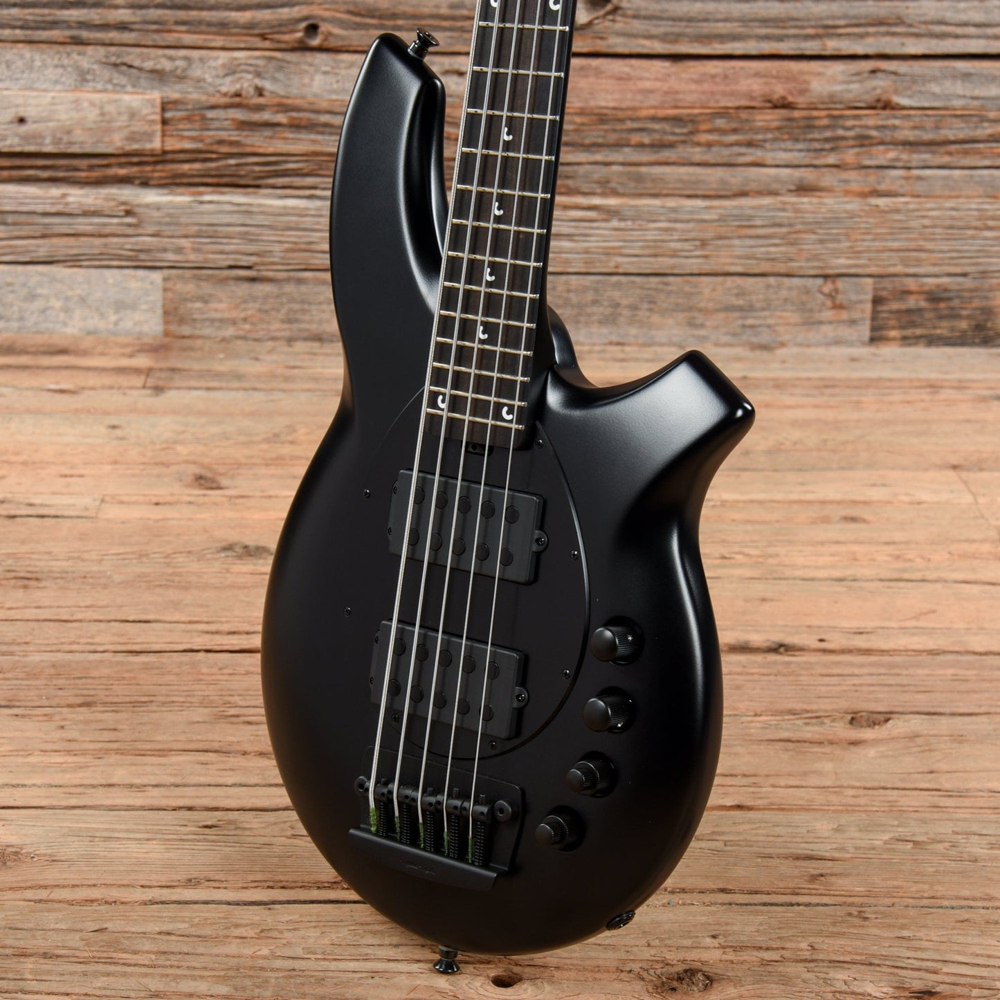 Music Man Bongo 5 HH Stealth Black 2021 Bass Guitars / 5-String or More