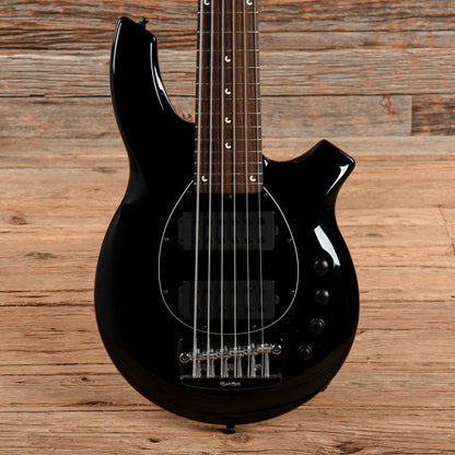 Music Man Bongo 6 HH Black 2018 Bass Guitars / 5-String or More