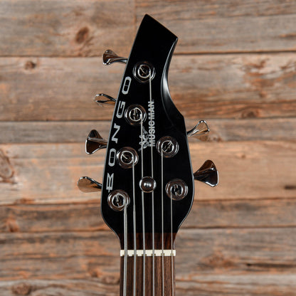 Music Man Bongo 6 HH Black 2018 Bass Guitars / 5-String or More