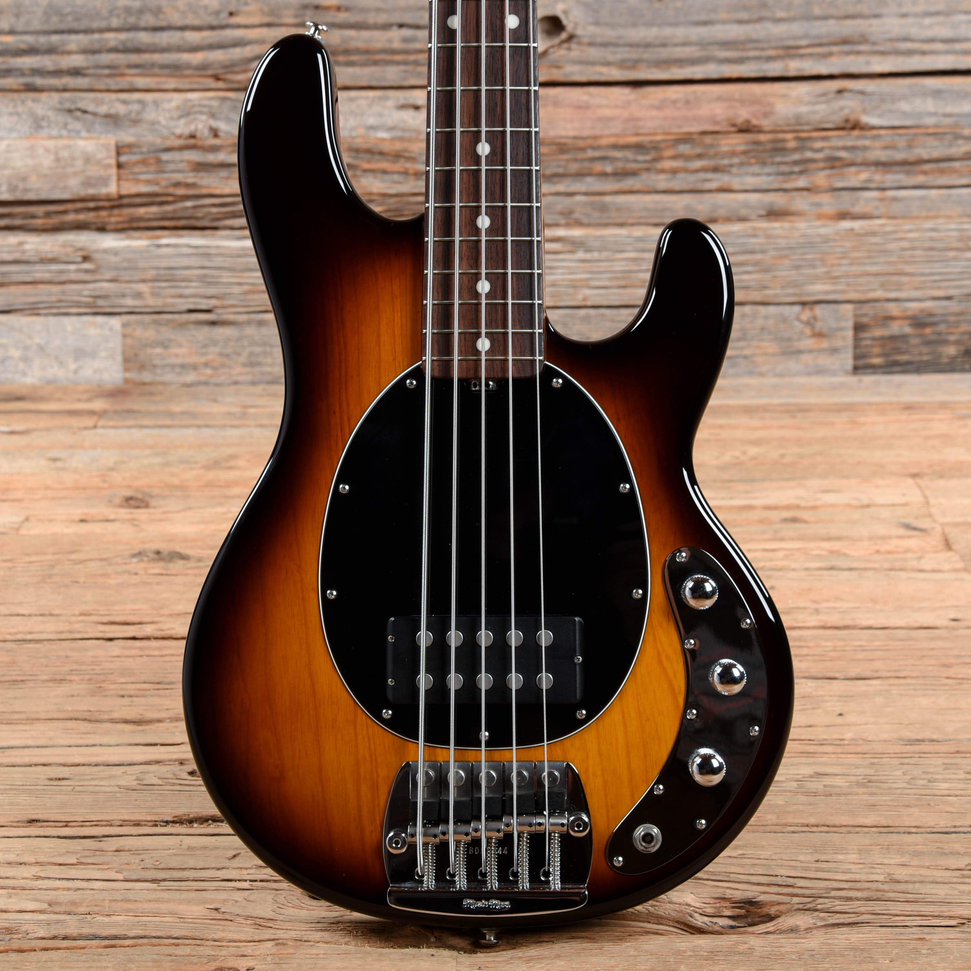 Music Man Classic StingRay 5 Sunburst 2010 – Chicago Music Exchange