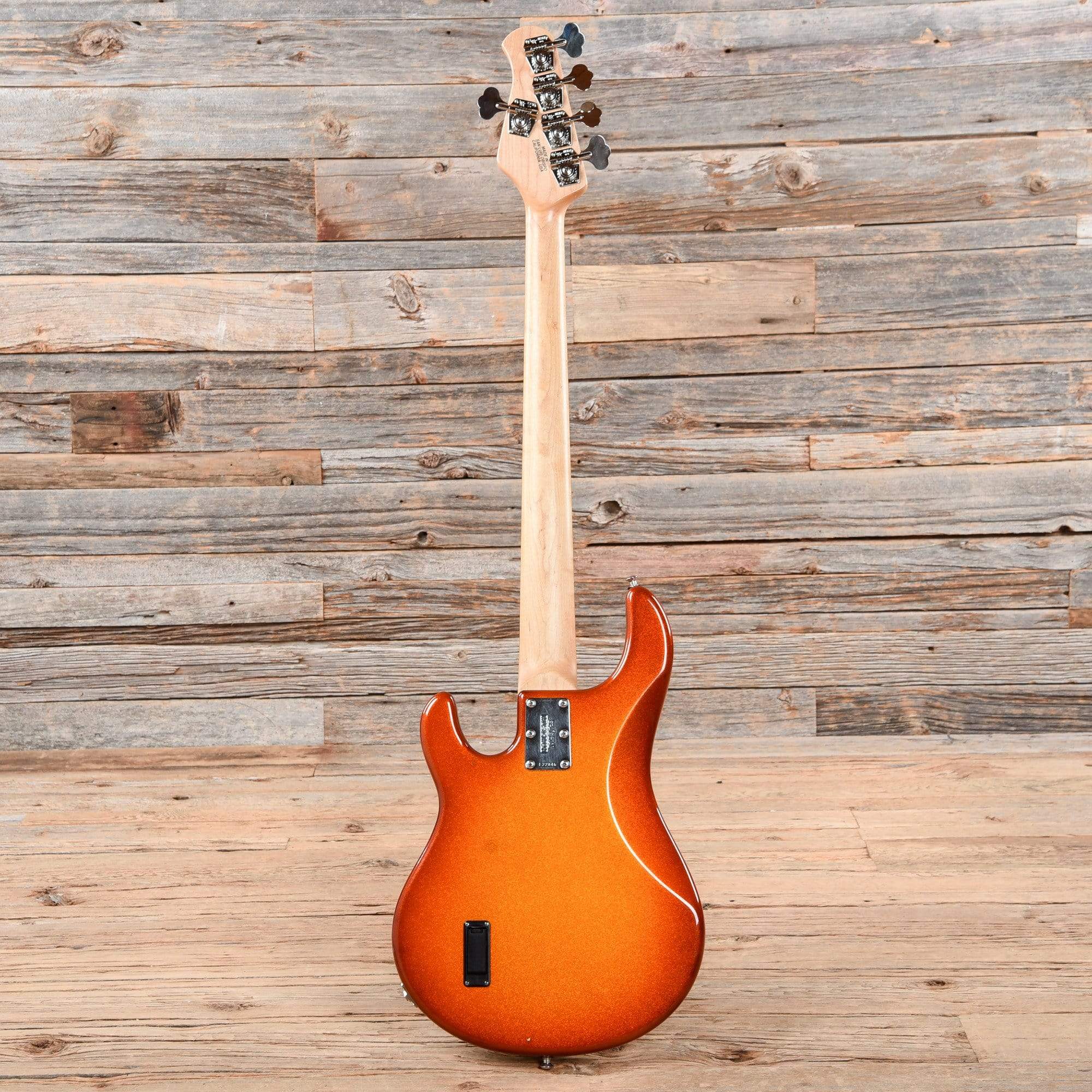 Music Man StingRay 5 H Autumn Red Burst 2001 – Chicago Music Exchange