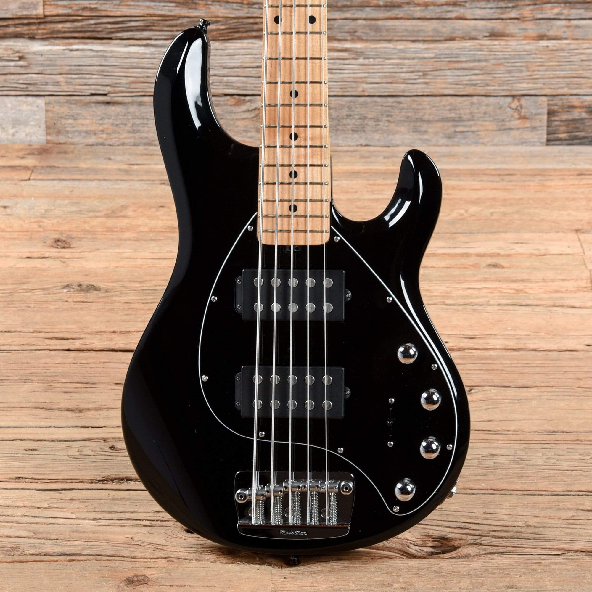 Music Man StingRay 5 HH Black 2007 Bass Guitars / 5-String or More