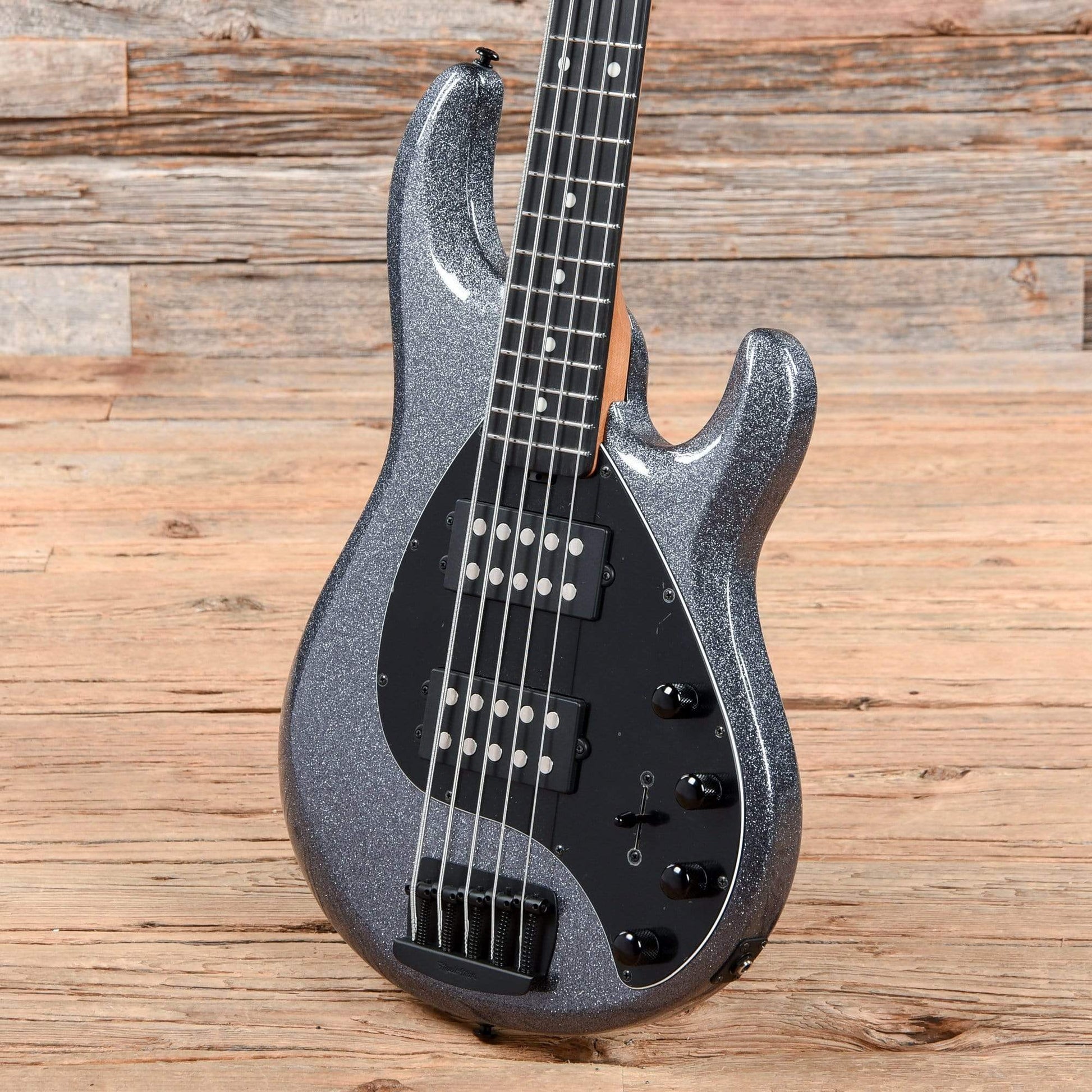 Music Man StingRay Special 5 HH Charcoal Sparkle 2018 Bass Guitars / 5-String or More