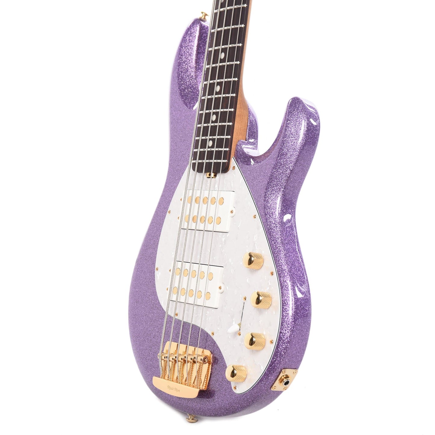 Music Man StingRay5 Special HH Amethyst Sparkle w/Rosewood Fingerboard Bass Guitars / 5-String or More