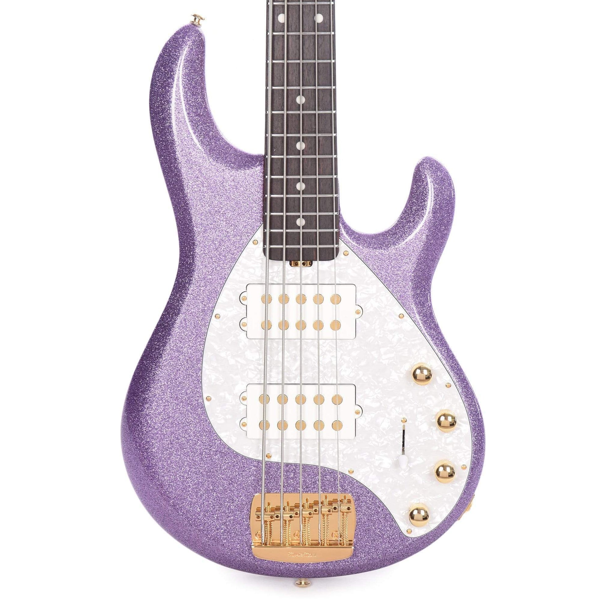 Music Man StingRay5 Special HH Amethyst Sparkle w/Rosewood Fingerboard Bass Guitars / 5-String or More