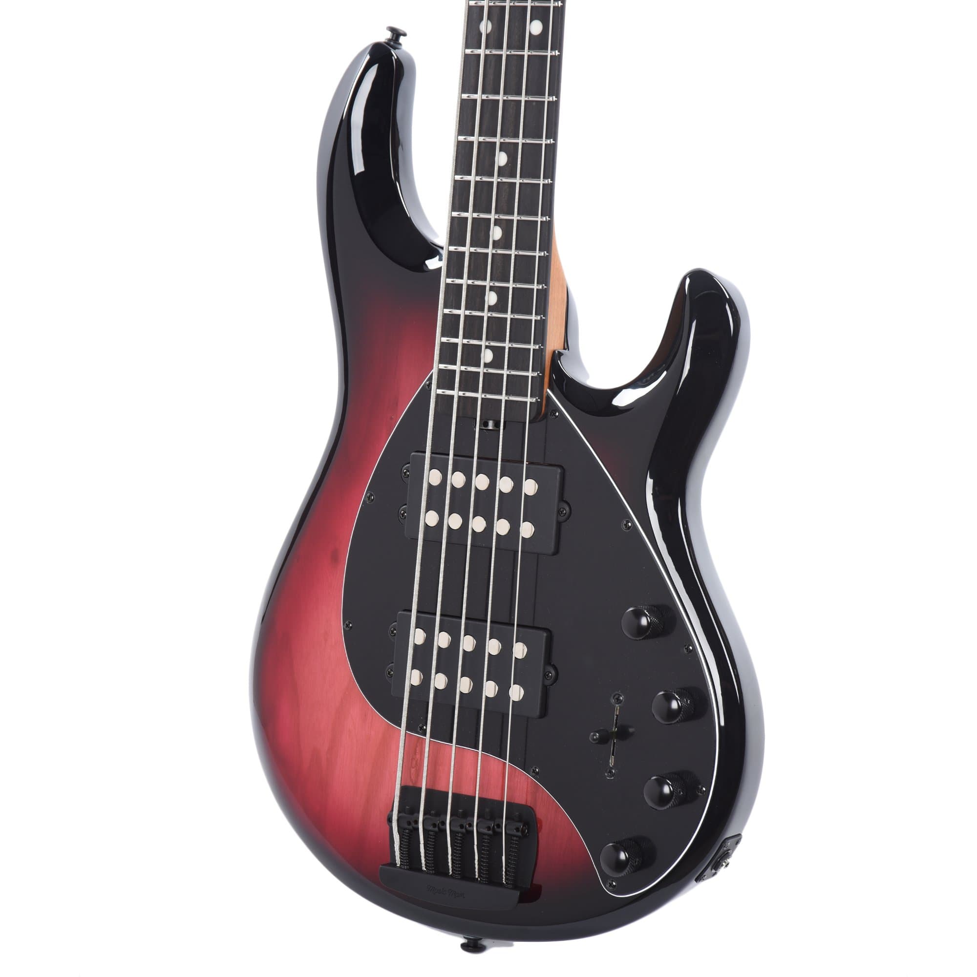 Music Man StingRay5 Special HH Rasberry Burst w/Ebony Fingerboard Bass Guitars / 5-String or More