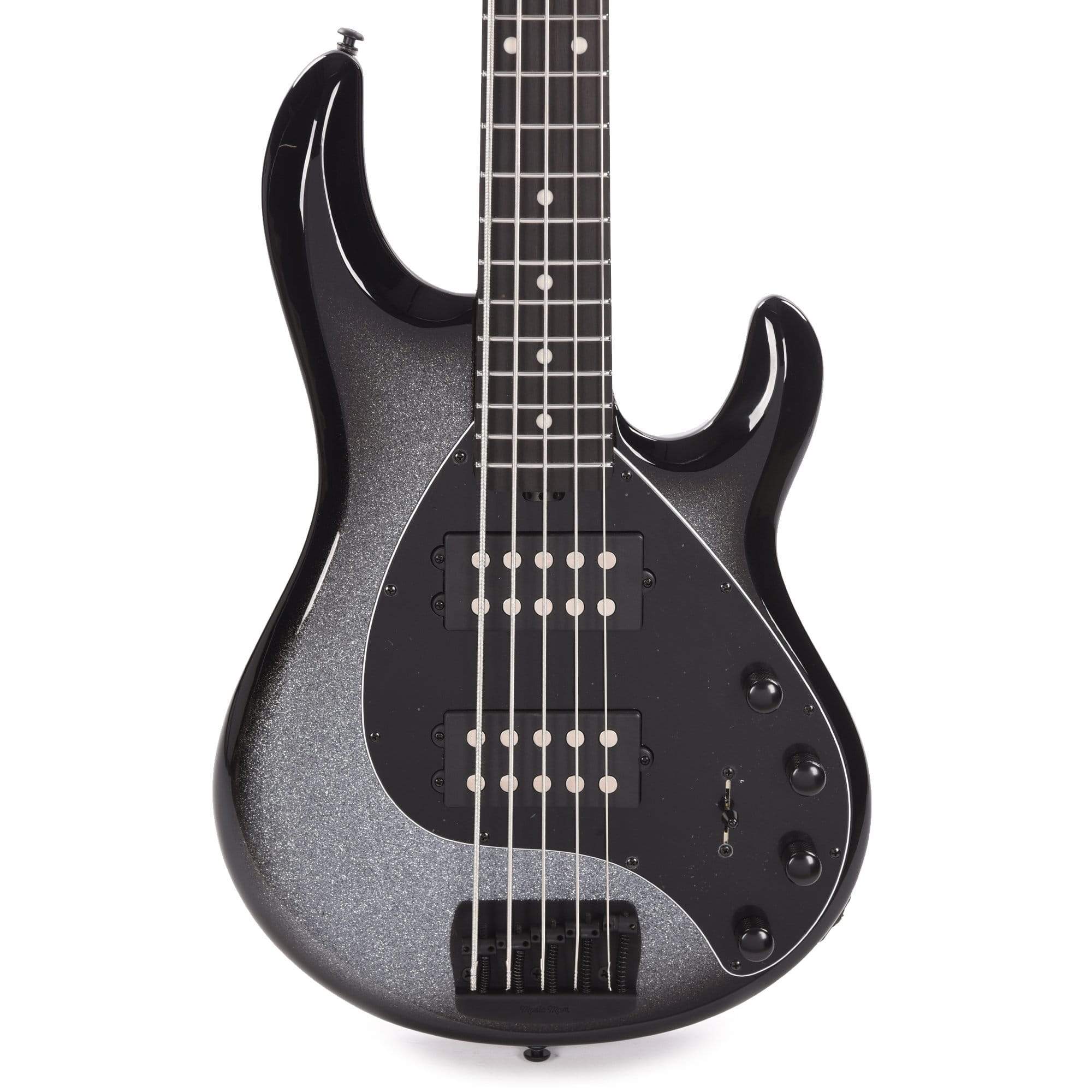 Music Man StingRay5 Special HH Smoked Chrome w/Ebony Fingerboard Bass Guitars / 5-String or More