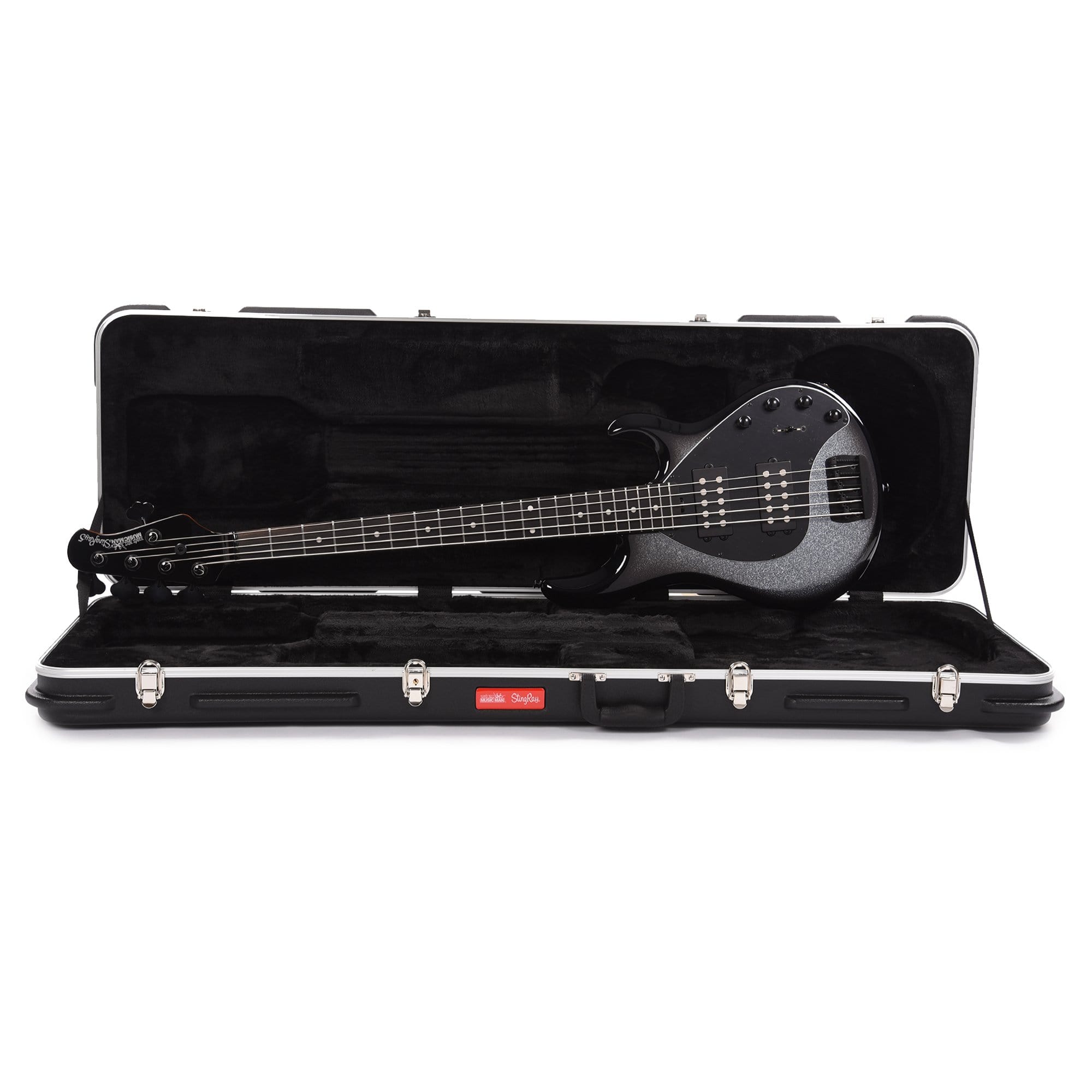 Music Man StingRay5 Special HH Smoked Chrome w/Ebony Fingerboard Bass Guitars / 5-String or More