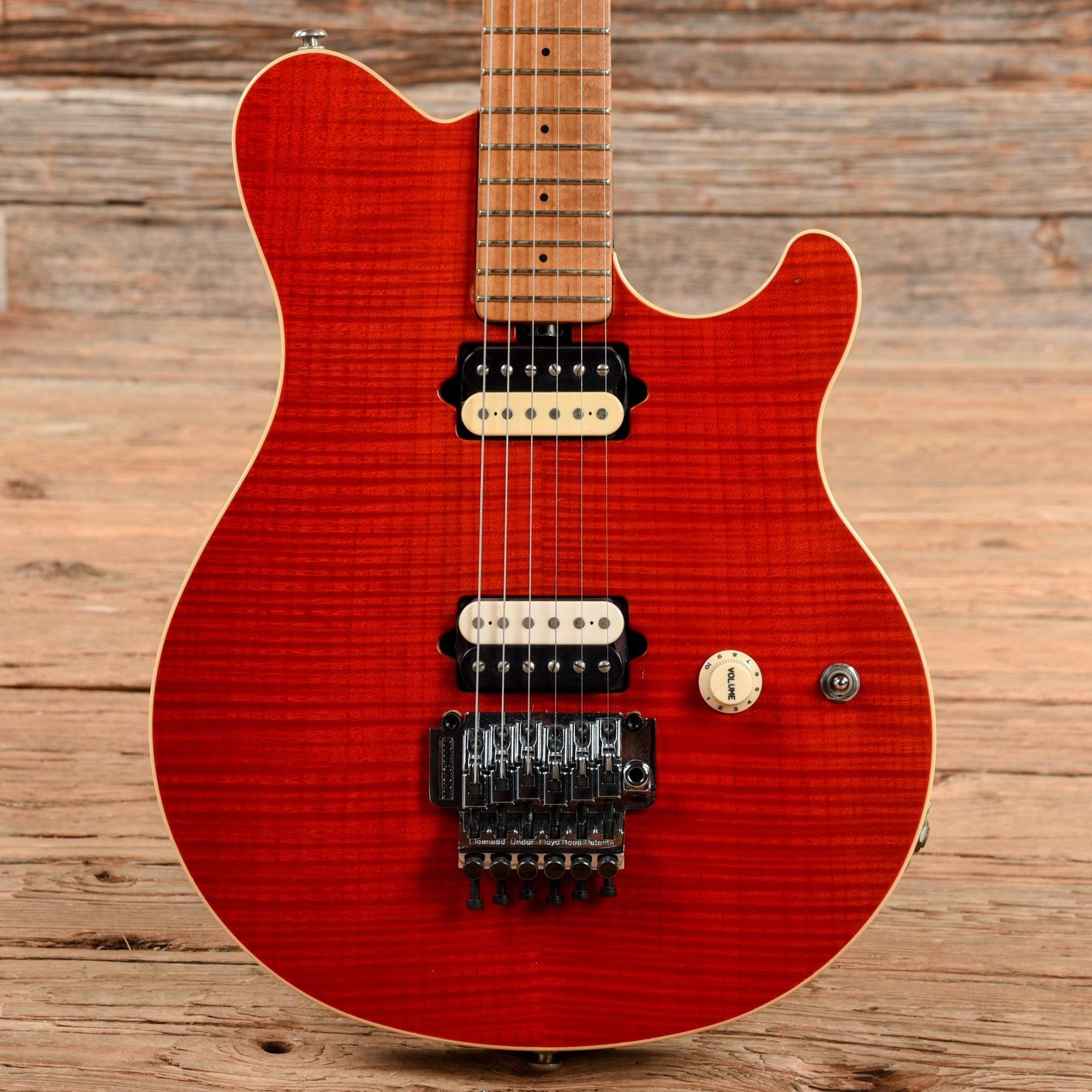 Music Man Axis Trans Red 2000 – Chicago Music Exchange