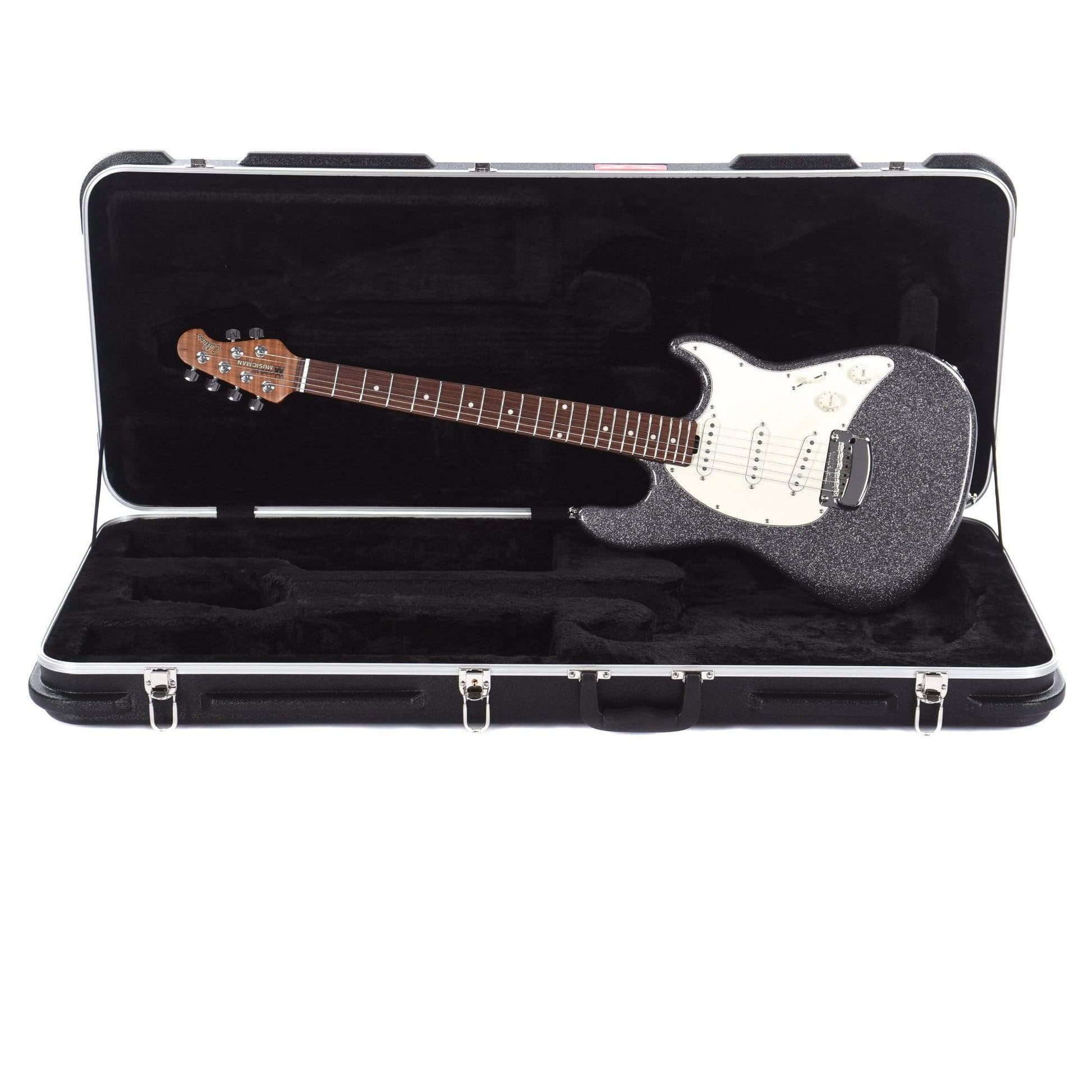 Music Man Cutlass RS Charcoal Sparkle Electric Guitars / Solid Body