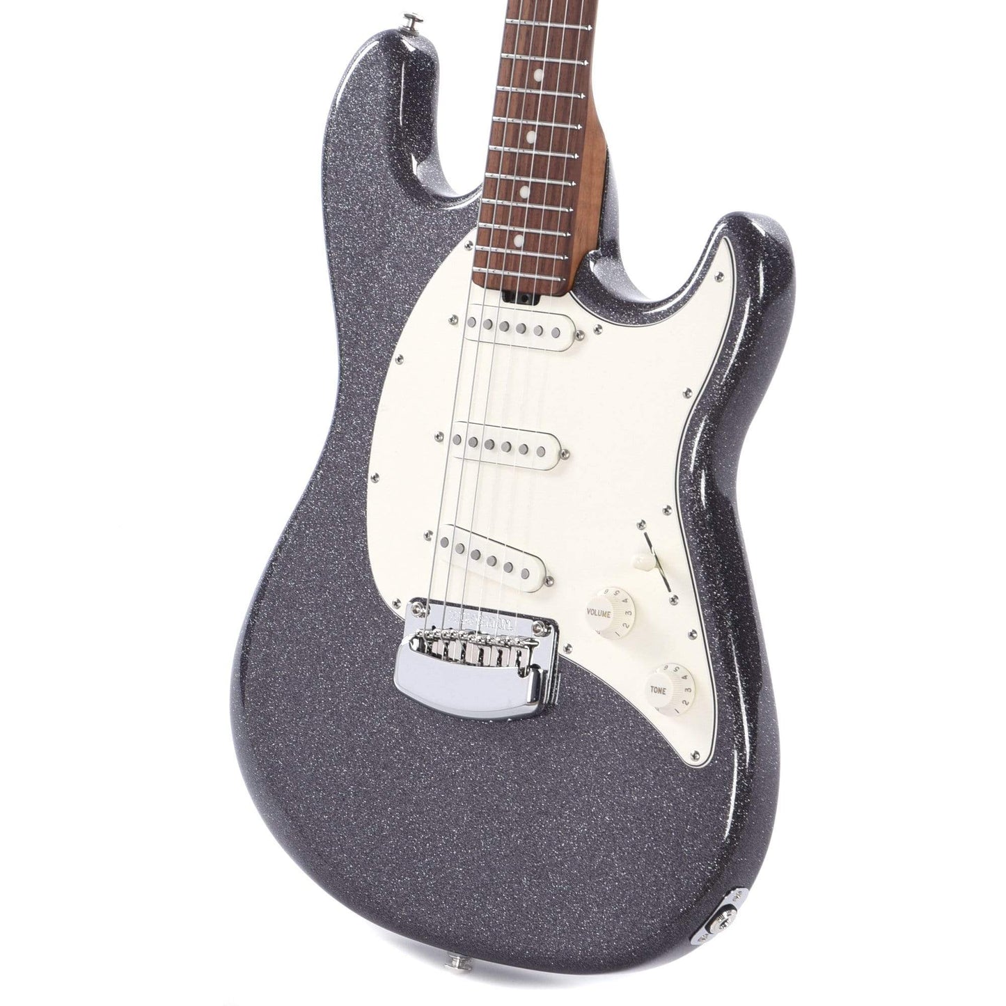 Music Man Cutlass RS Charcoal Sparkle Electric Guitars / Solid Body