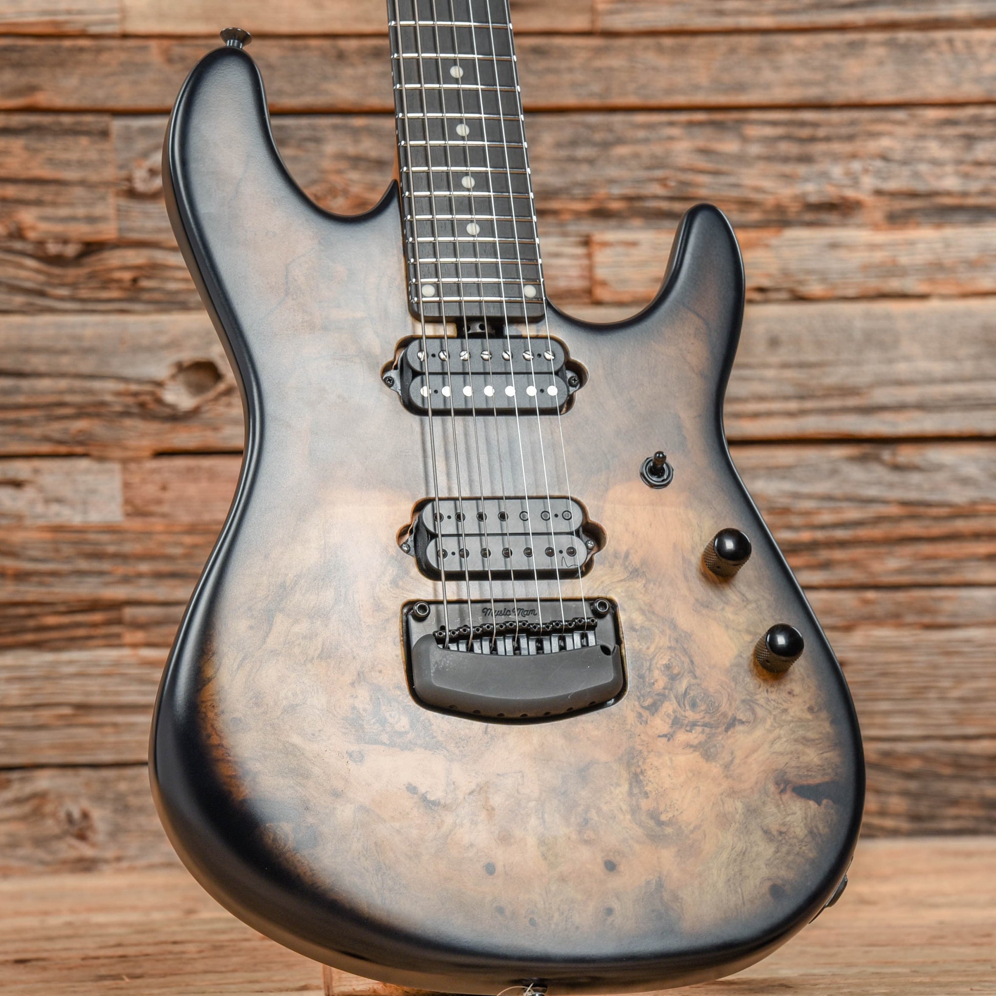 Music Man Jason Richardson Signature 7-String Cutlass Black Burst 2019 Electric Guitars / Solid Body