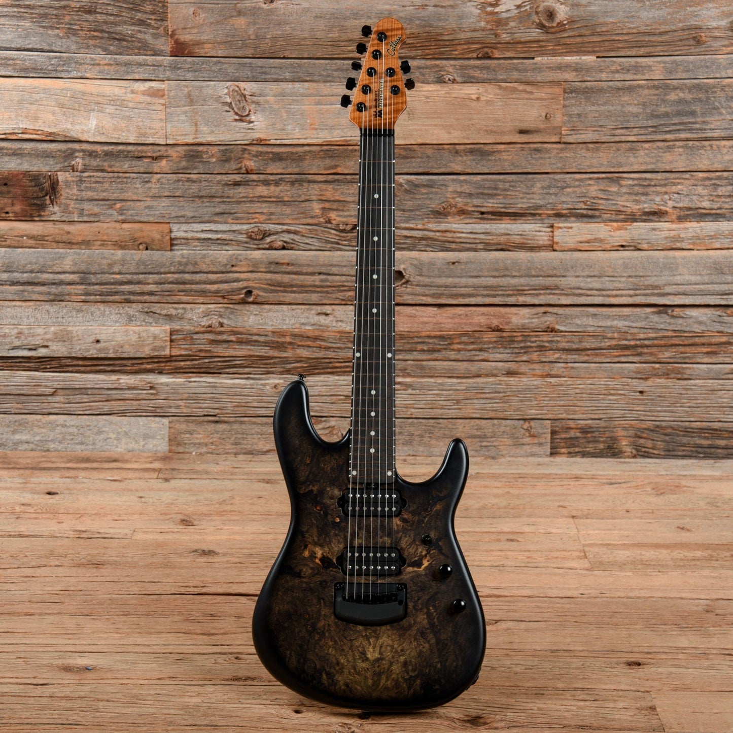 Music Man Jason Richardson Signature 7-String Cutlass Buckeye Burl 2019 Electric Guitars / Solid Body