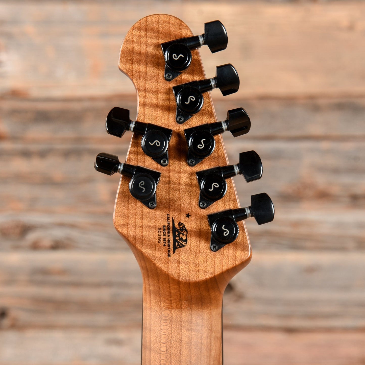 Music Man Jason Richardson Signature 7-String Cutlass Buckeye Burl 2019 Electric Guitars / Solid Body