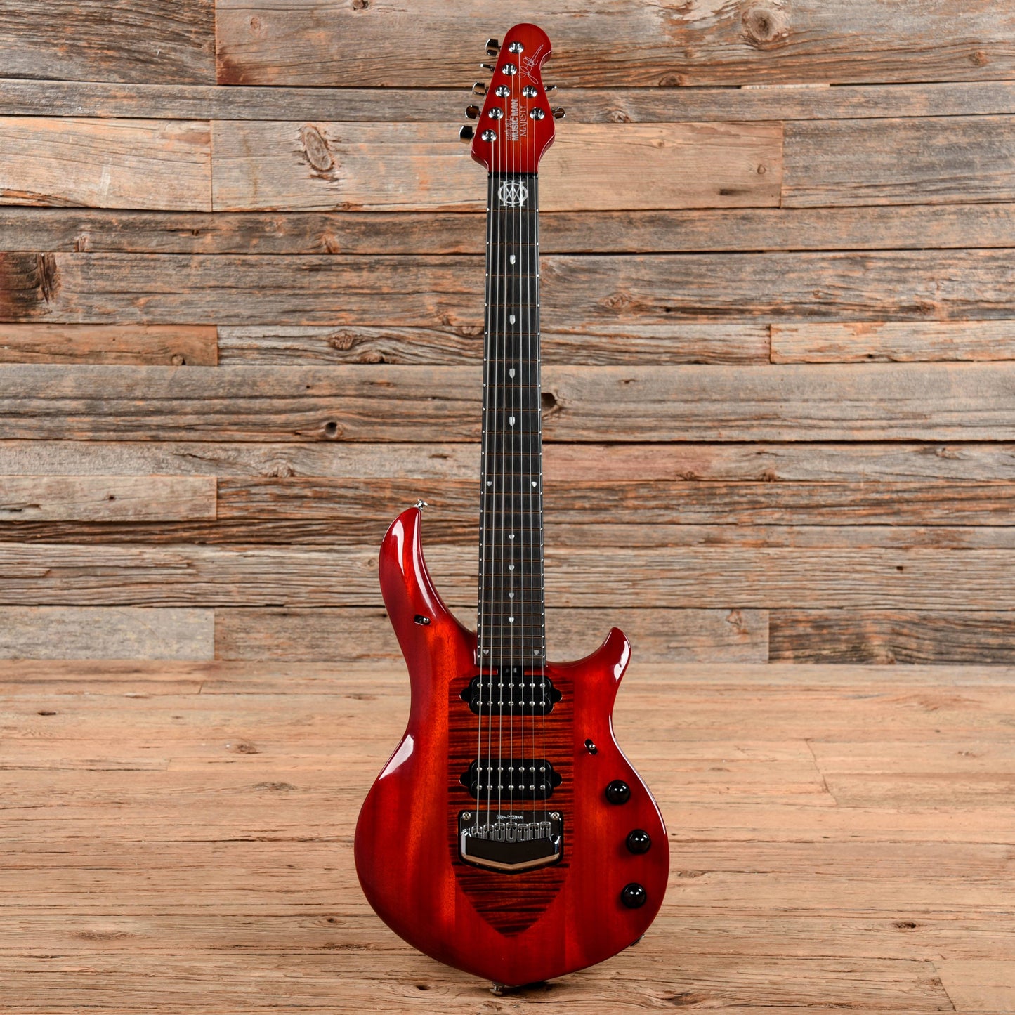 Music Man John Petrucci Majesty 7 Red Sunrise Electric Guitars / Solid Body