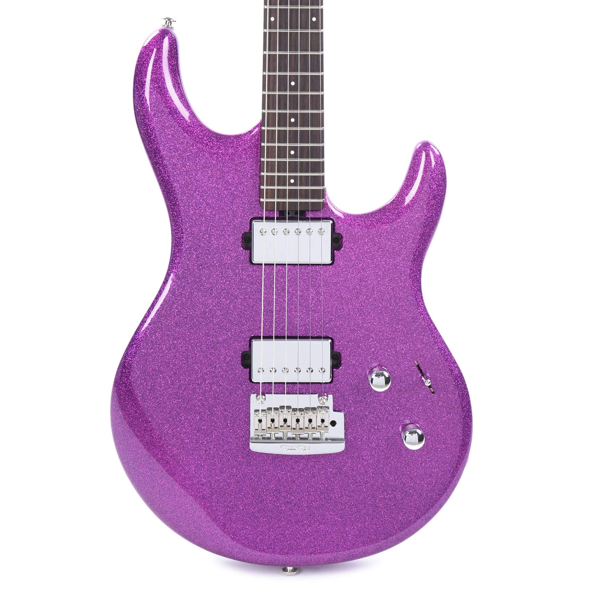 Music Man Luke III HH Fuschia Sparkle w/Rosewood Fingerboard Electric Guitars / Solid Body