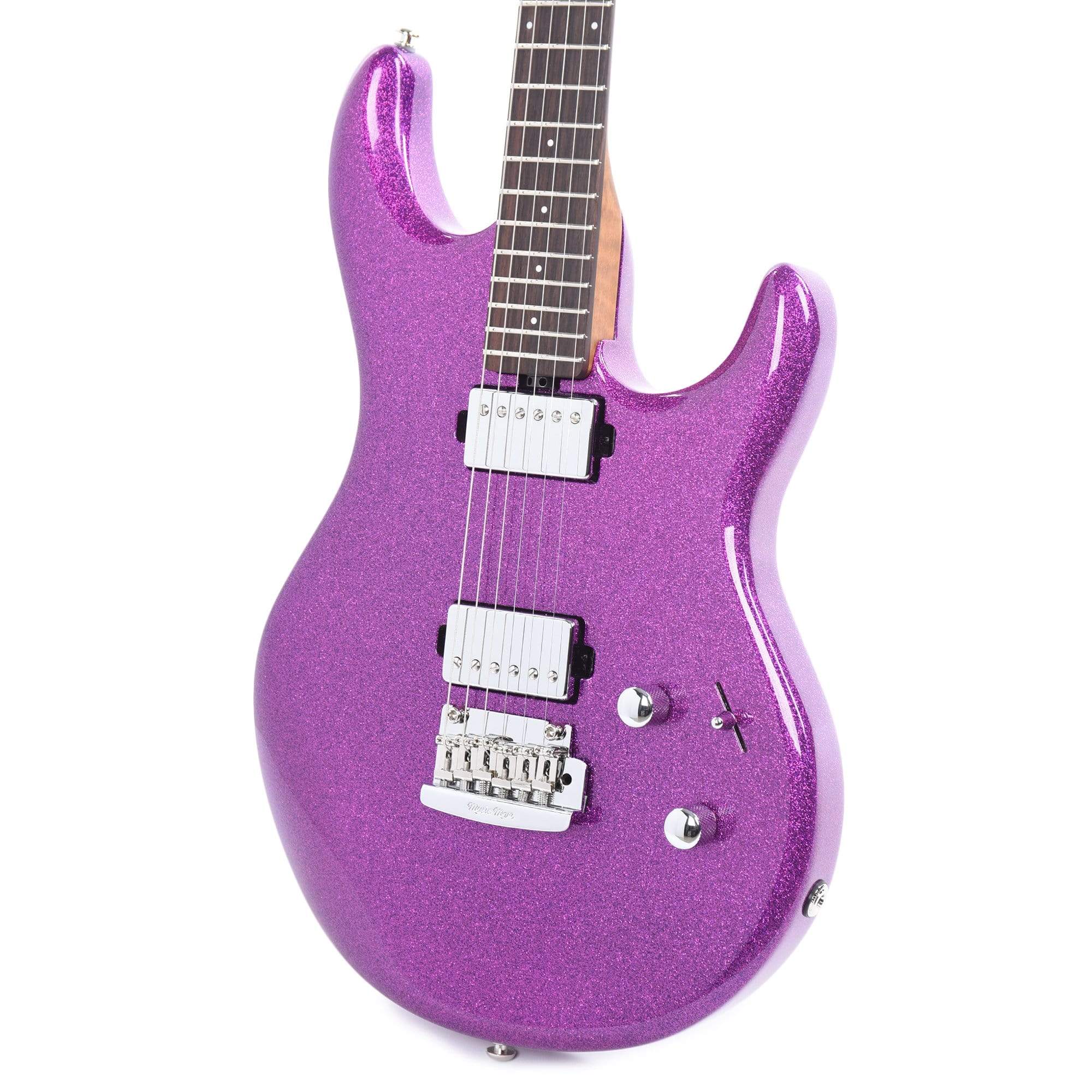 Music Man Luke III HH Fuschia Sparkle w/Rosewood Fingerboard Electric Guitars / Solid Body