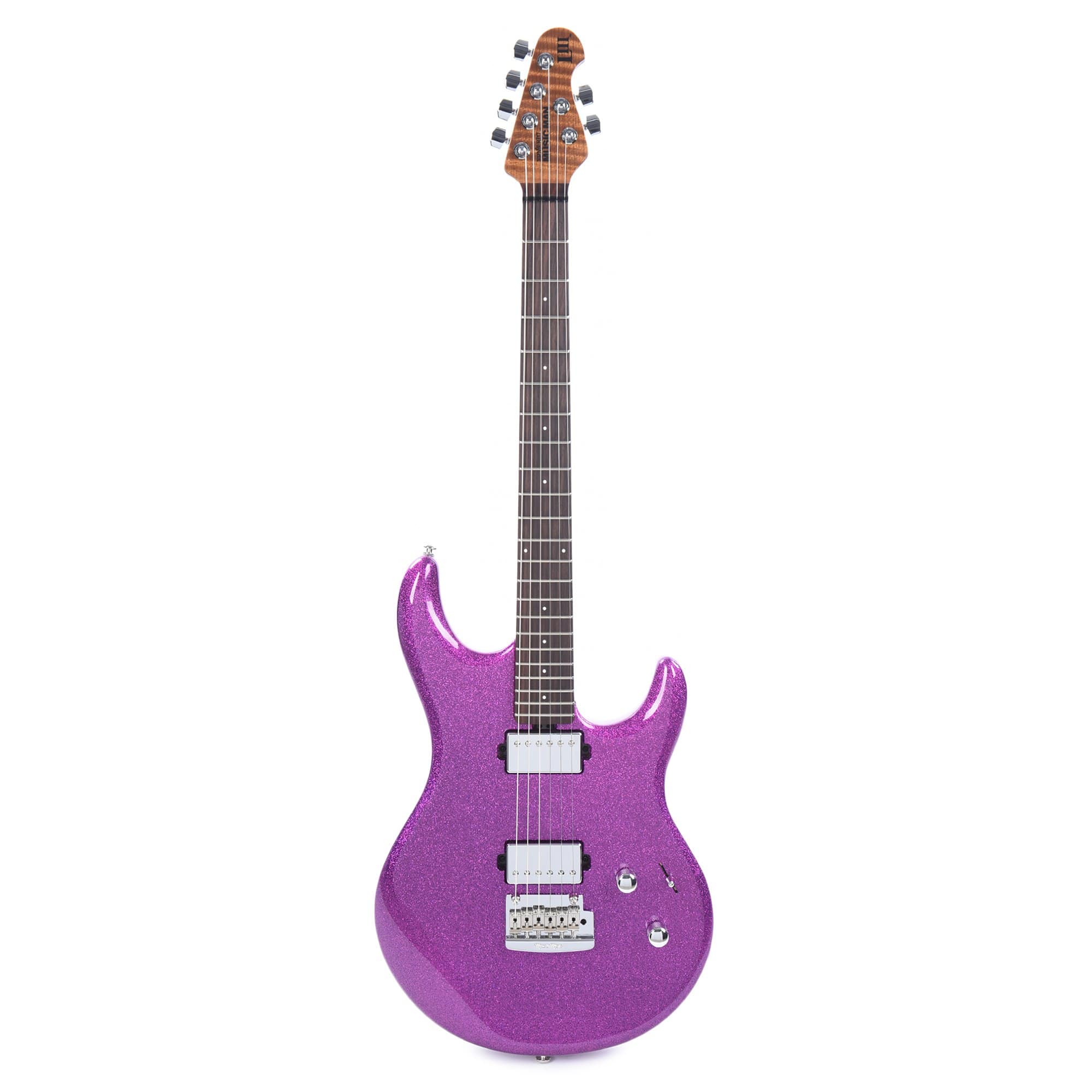 Music Man Luke III HH Fuschia Sparkle w/Rosewood Fingerboard Electric Guitars / Solid Body