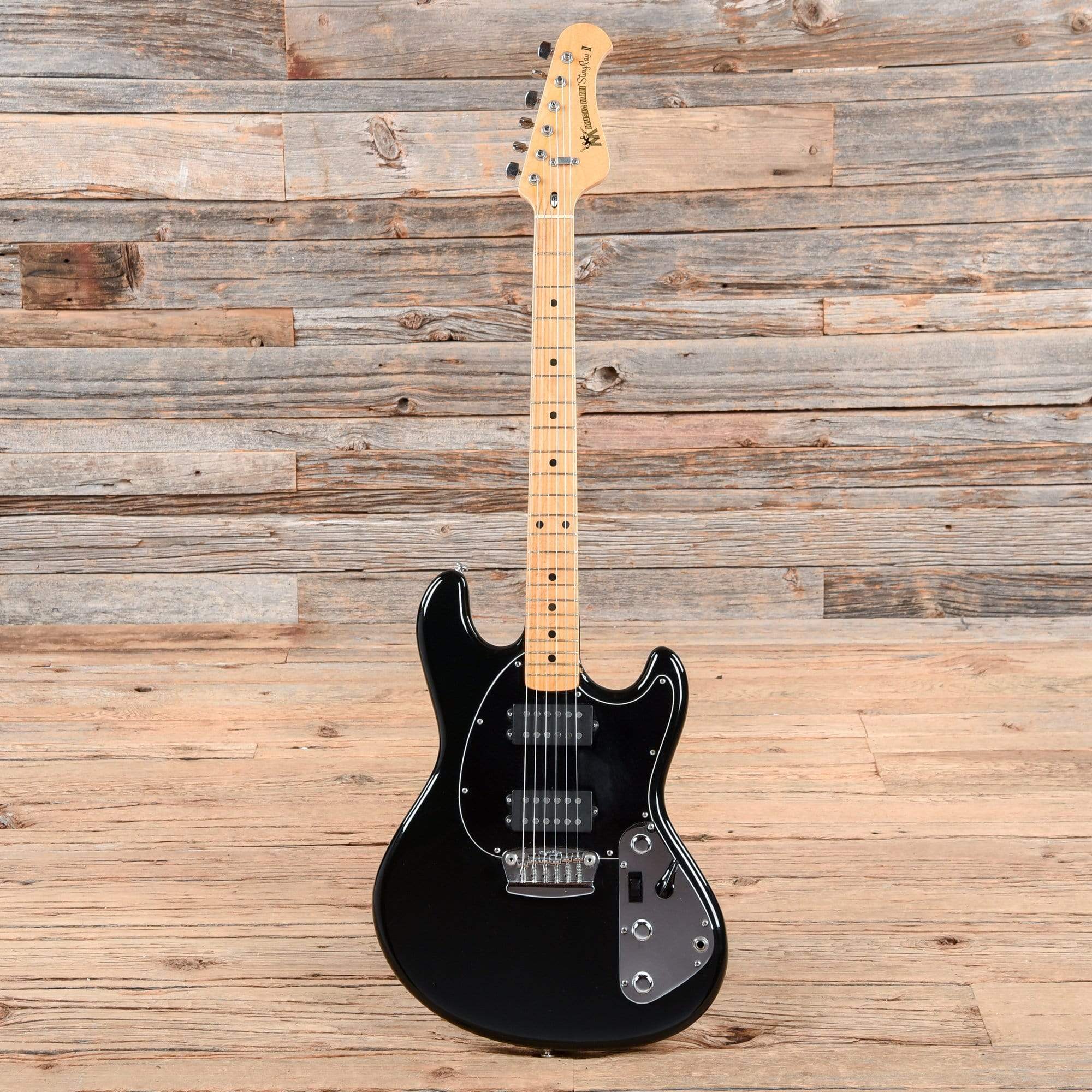 Music Man Stingray II Black 1977 – Chicago Music Exchange