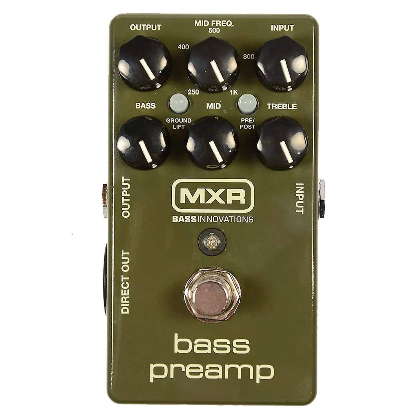 MXR M81 Bass Preamp Bundle w/ Truetone 1 Spot Space Saving 9v Adapter Effects and Pedals / Bass Pedals