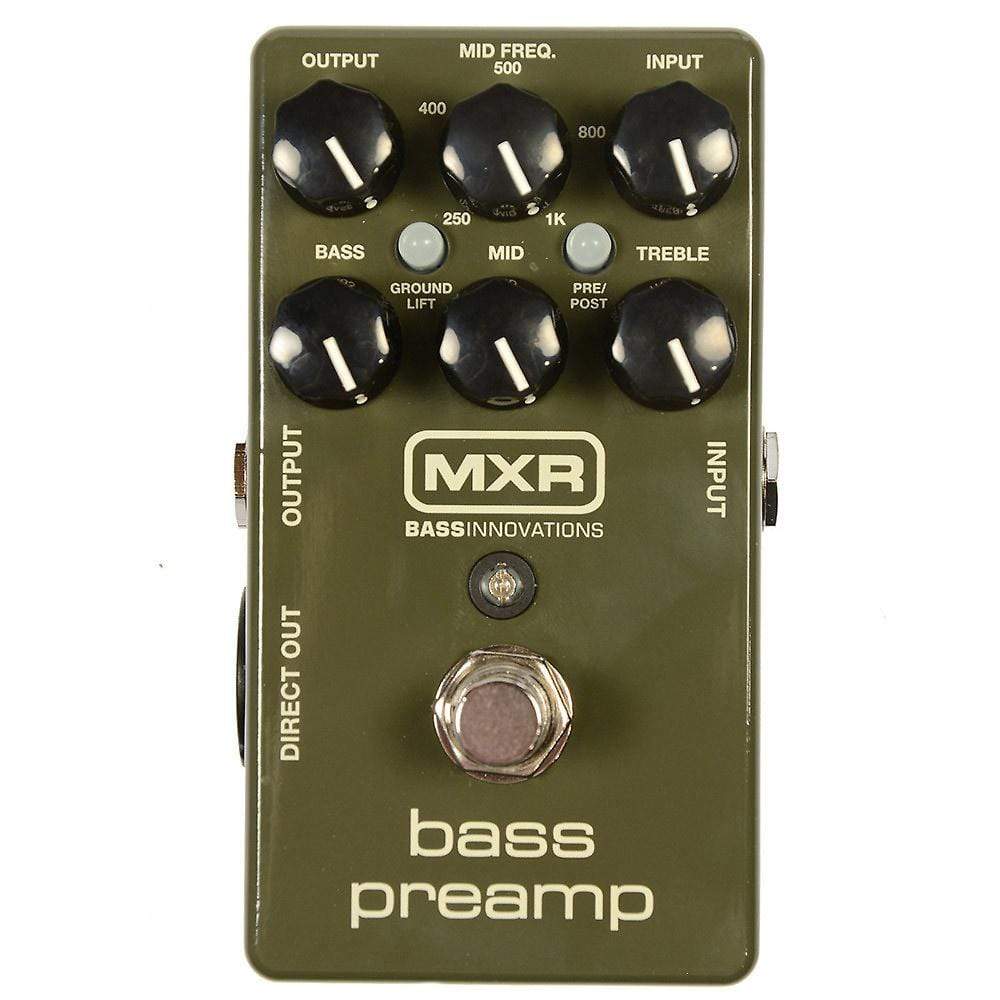 MXR M81 Bass Preamp Effects and Pedals / Bass Pedals