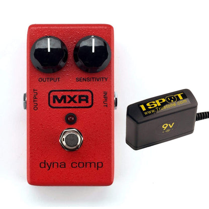 MXR M-102 Dyna Comp Bundle w/ Truetone 1 Spot Space Saving 9v Adapter Effects and Pedals / Compression and Sustain