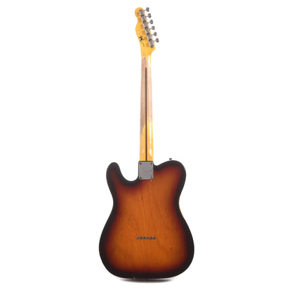 Nash T-72 Thinline Ash 3-Tone Sunburst Light Relic w/3-Ply Black Pickguard & Lollar Pickups Electric Guitars / Semi-Hollow