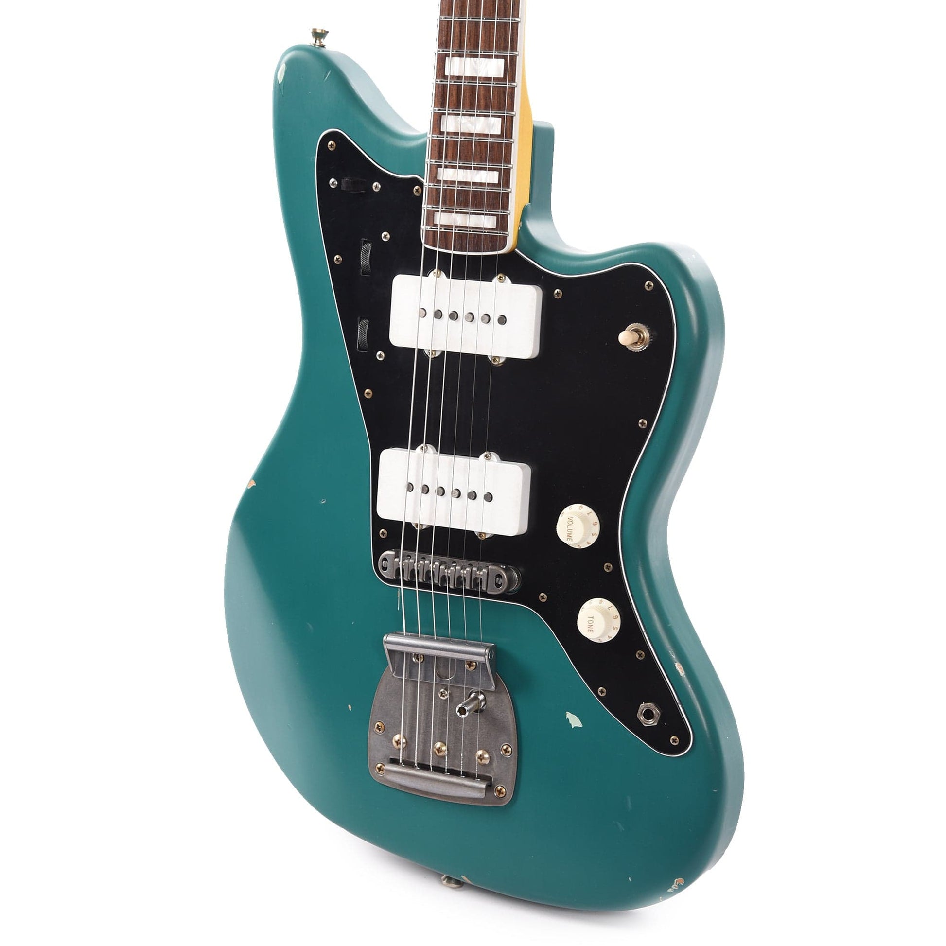 Nash JM-63 British Raching Green Light Relic w/Block Inlays, 3-Ply Black Pickguard, & Lollar Pickups Electric Guitars / Solid Body