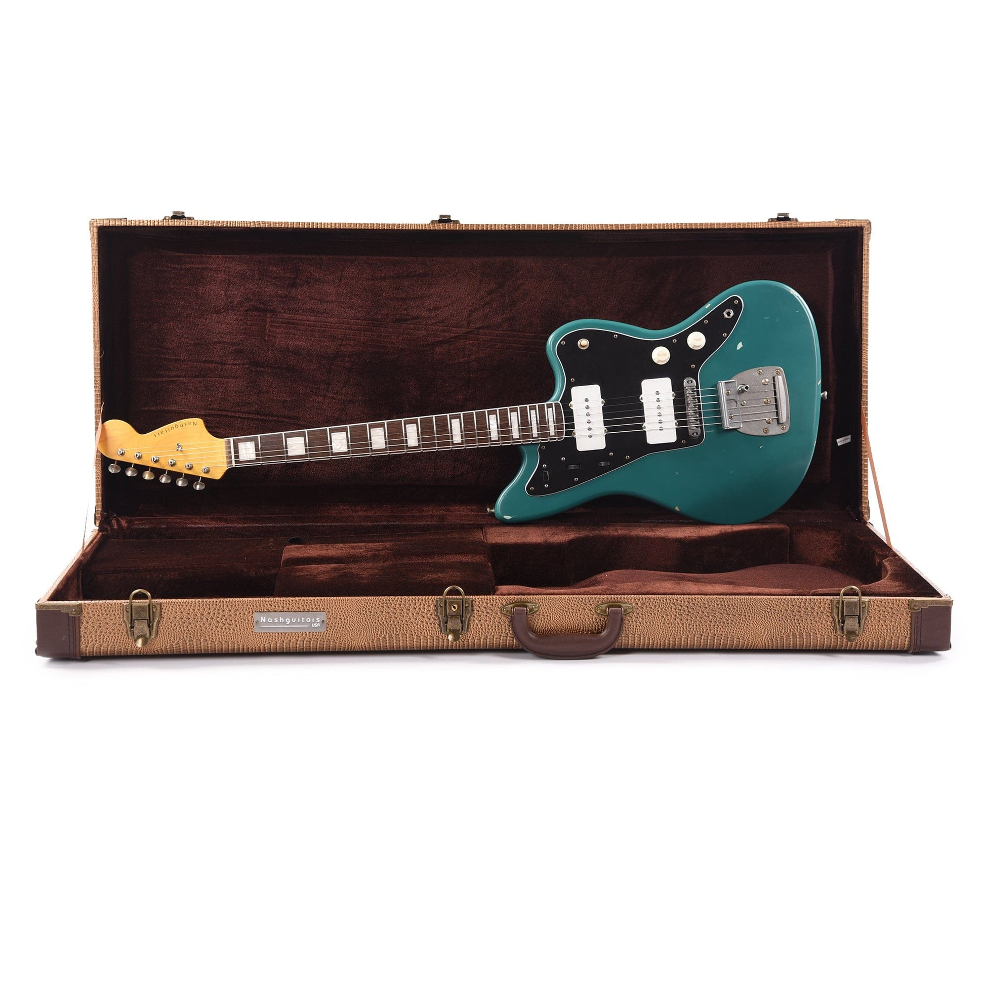 Nash JM-63 British Raching Green Light Relic w/Block Inlays, 3-Ply Black Pickguard, & Lollar Pickups Electric Guitars / Solid Body