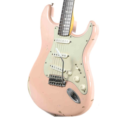 Nash S-63 Ash Shell Pink Medium Relic w/Matching Headstock & Lollar Pickups Electric Guitars / Solid Body