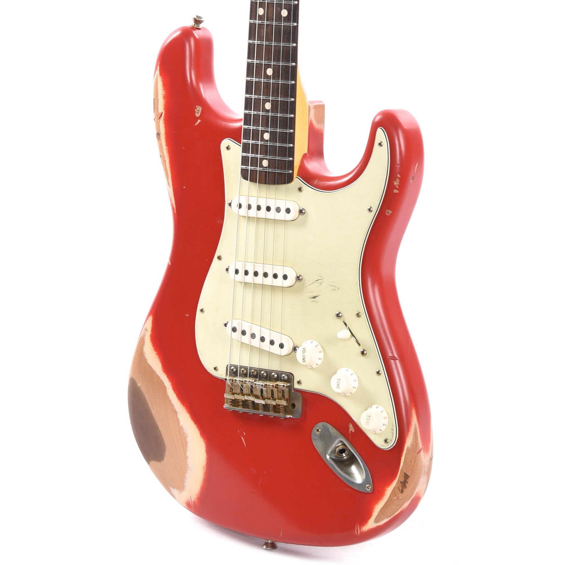 Nash S-63 Dakota Red Heavy Relic w/3-Ply Mint Pickguard & Lollar Pickups Electric Guitars / Solid Body