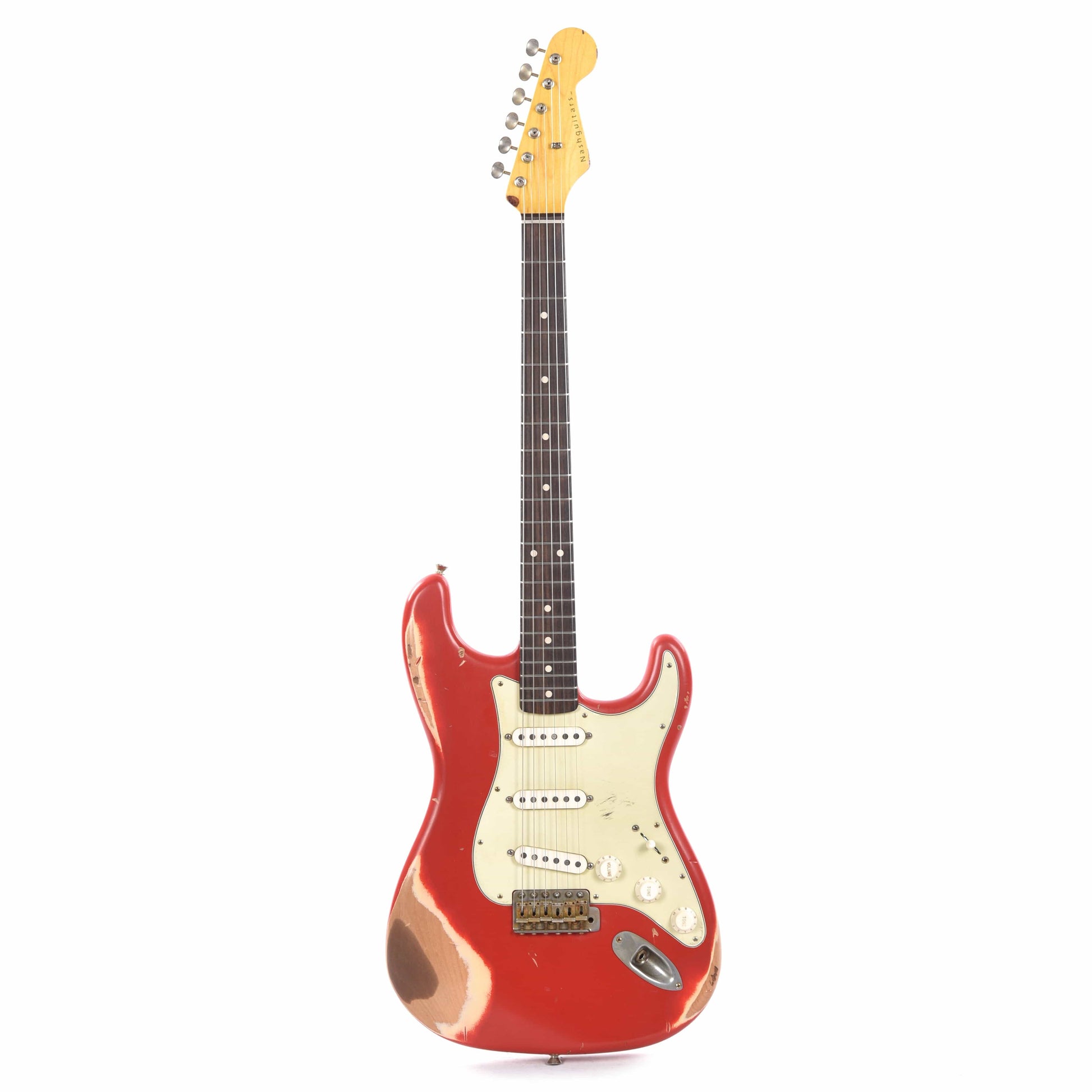 Nash S-63 Dakota Red Heavy Relic w/3-Ply Mint Pickguard & Lollar Pickups Electric Guitars / Solid Body