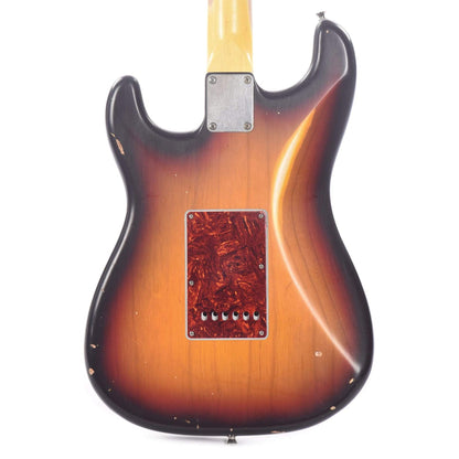 Nash S-63 HSS Ash 3-Tone Sunburst Medium Relic w/4-Ply Tortoise Pickguard, & Lollar Imperial Electric Guitars / Solid Body