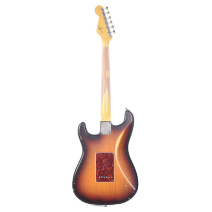 Nash S-63 HSS Ash 3-Tone Sunburst Medium Relic w/4-Ply Tortoise Pickguard, & Lollar Imperial Electric Guitars / Solid Body