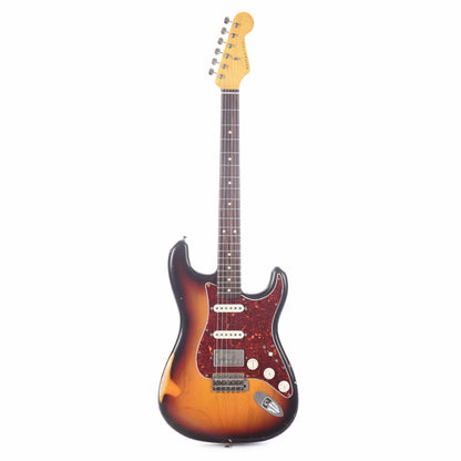 Nash S-63 HSS Ash 3-Tone Sunburst Medium Relic w/4-Ply Tortoise Pickguard, & Lollar Imperial Electric Guitars / Solid Body