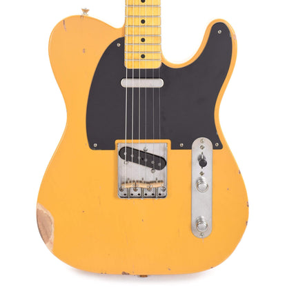 Nash T-52 Butterscotch Blonde Medium Relic w/1-Ply Black Pickguard, & Lollar Pickups Electric Guitars / Solid Body