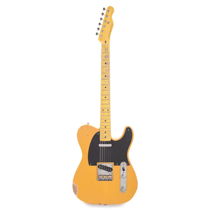 Nash T-52 Butterscotch Blonde Medium Relic w/1-Ply Black Pickguard, & Lollar Pickups Electric Guitars / Solid Body