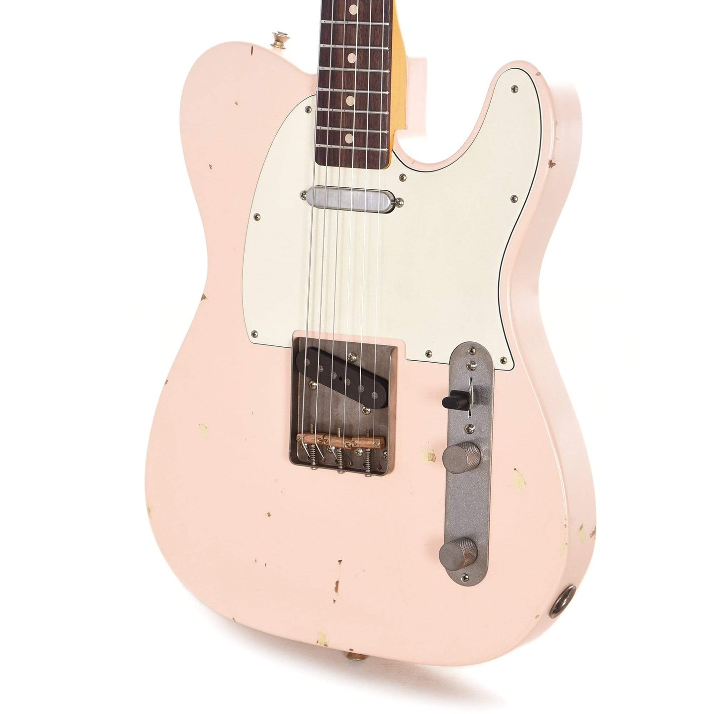 Nash T-63 Shell Pink Light Aging w/3-Ply Mint Pickguard & Lollar Pickups Electric Guitars / Solid Body