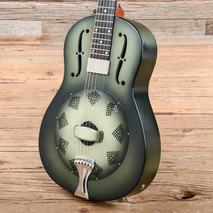 National NRP Green Burst 2011 Acoustic Guitars / Built-in Electronics,Acoustic Guitars / Resonator