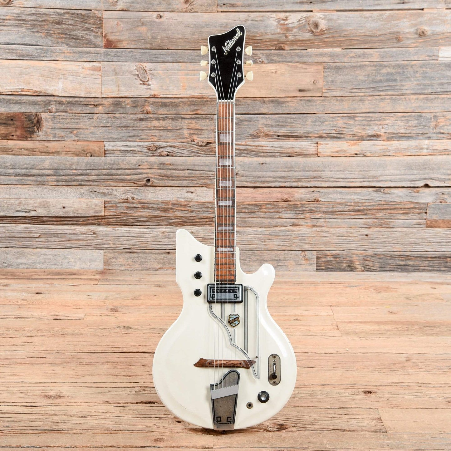 National Val-Pro 84 Snow White 1960s Electric Guitars / Solid Body