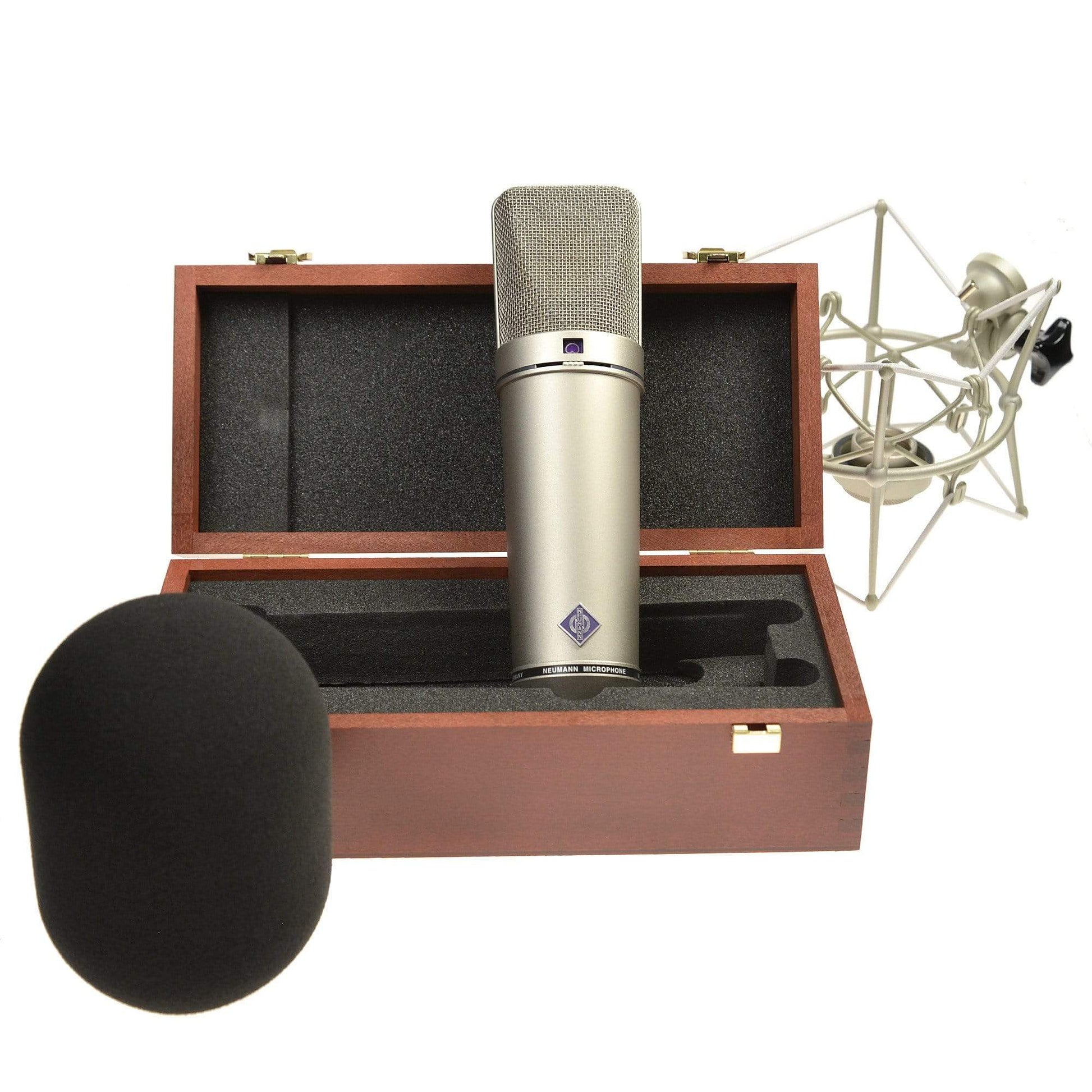 Neumann U87 AI Set Z Large Diaphragm Condenser Microphone, Nickel Pro Audio / Microphones